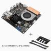 12th Generation i5-12405H 10G Full Flash 4M2 4U2 NAS Board (i5-12450H+SFF-8654 * 2 4*U.2 NVMe) view 3