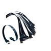 HDMI with Shielded Flexible Cable Elbow HDMI Adapter for Aerial Photography PTZ FPV FPC Camera M>oni>tor Set-top Box(10CM,A6-A6) view 2
