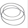 Replacement Belt for Grundig TK 45 TM 45 Reel to Reel Player, Pack of 3 New Belts view 1
