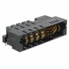 Amphenol, 10106262-0527102LF, PwrBlade+ Power Connectors 108S+5LP STB Right Angle Header. view 1