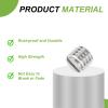 PATIKIL 1/4" Female to 3/8" Male Convert Screws Adapters, 12 Pcs Tripod Thread Adapters Mount for Camera Monopod Video DSLR SLR Mic Stand, Silver view 4