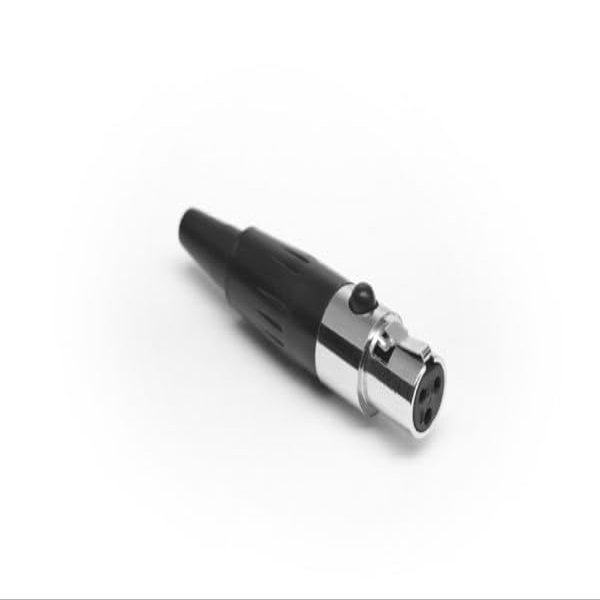 Amphenol, AG3FJ, Audio XLR Mini Female Cable Connector - 3 Pole - 80A - 30V. (5 Items)