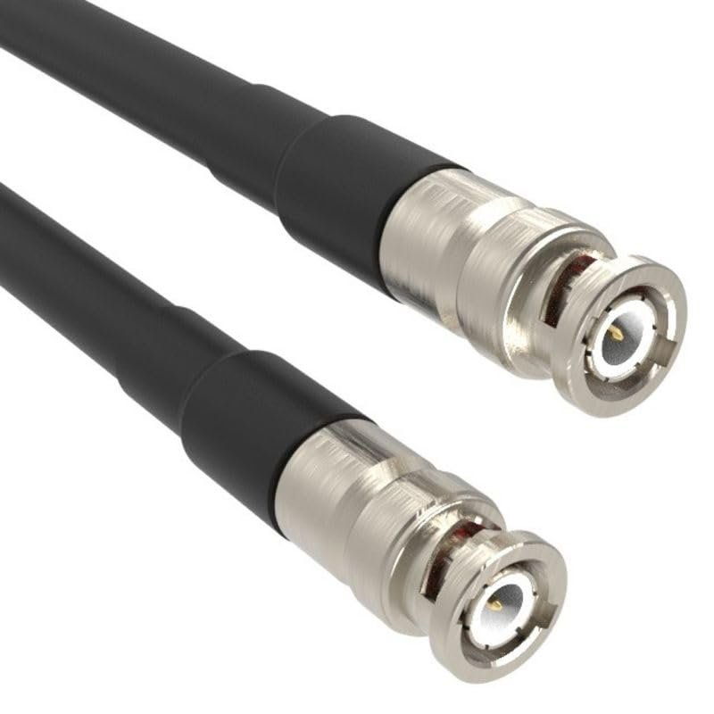Amphenol, 095-850-279M300, RF/Coaxial Cable Assembly BNC Plug to BNC Plug LMR-400-UF 50 ohm 9.8 ft 3 m