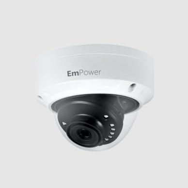 IP-6DM-F28-PAL, 6MP IR Mini Dome Network Camera, 2.8mm Fixed Lens, H.265+, 30722048@20fps, 120dB True WDR, IR 98ft, IP67, IK10, MicroSD Slot up to 128GB, PoE
