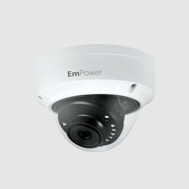IP-6DM-F28-PAL, 6MP IR Mini Dome Network Camera, 2.8mm Fixed Lens, H.265+, 30722048@20fps, 120dB True WDR, IR 98ft, IP67, IK10, MicroSD Slot up to 128GB, PoE