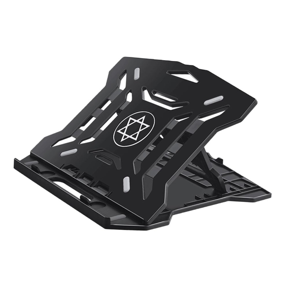 OSOLADY Adjustable Folding Laptop Stand Portable Notebook Holder with Ergonomic Design Enhances Air Circulation for Gaming Video Viewing Fits All Laptops Smartphone