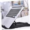 OSOLADY Adjustable Folding Laptop Stand Portable Notebook Holder with Ergonomic Design Enhances Air Circulation for Gaming Video Viewing Fits All Laptops Smartphone view 4