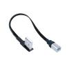 Schwarz 3 USB 2,0 Winkel 90 Grad USB B Stecker zu Drucker Stromkabel Festplatten Box Scanner Verlngerung Stromkabel Leitung 0,(10CM,AMRI-BMST) view 3