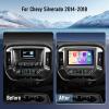 10in Car Stereo Radio for Chevy Silverado GMC Sierra 2014 2015 2016 2017 2018 with Wireless Carplay Android Auto, Touch Screen BT, USB, GPS, WiFi, Backup Cam, Bluetooth, SWC, Mirror Link view 2