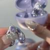SPONGL Elegant Imitation Rhinestones Ear Clip Accessories for Open Ear Headphone Decoration Sparkling Removable Jewelry view 4