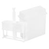 JEWEDECO 1Set Slot Plastic Microscope Slides Staining Rack Jar Kit for Lab Use Storage for Teaching Research Easy to Clean Reusable Staining Holder view 1