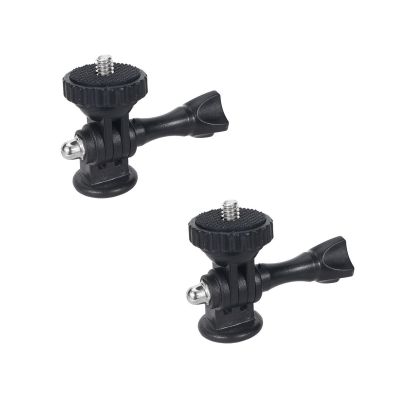 Aluminum Camera Tripod Mount Adapter, 1/4"-20 Tripod Mount Adapter for GoPro Hero/Session, Action Cameras & Standard 1/4 Accessories
