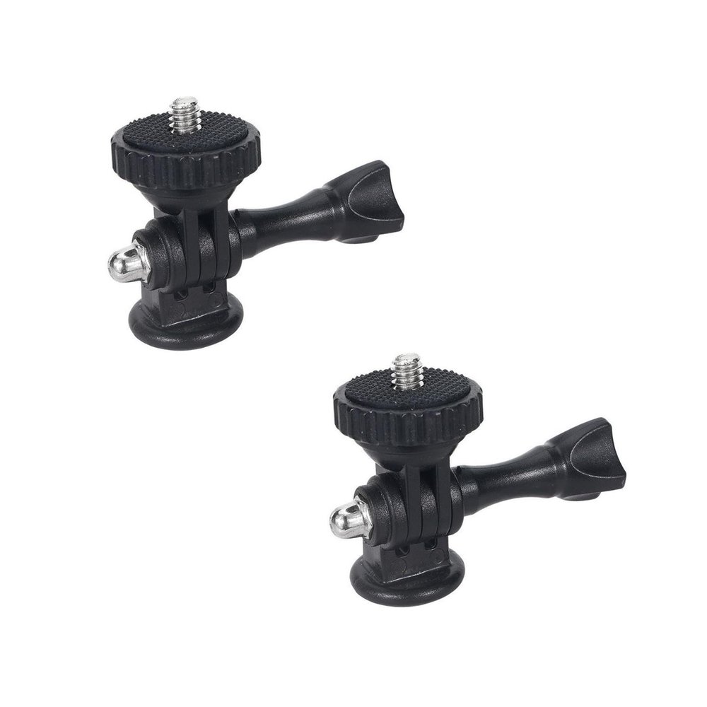 Aluminum Camera Tripod Mount Adapter, 1/4"-20 Tripod Mount Adapter for GoPro Hero/Session, Action Cameras & Standard 1/4 Accessories