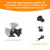 Aluminum Camera Tripod Mount Adapter, 1/4"-20 Tripod Mount Adapter for GoPro Hero/Session, Action Cameras & Standard 1/4 Accessories view 3