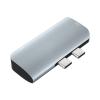 Wisoqu USB C Hub with 3, 4K / 30Hz 3 in 1 Multi Functional, PD100W, Aluminum Shell, Compact Size, Efficient Data Transfer at 5Gbps view 1