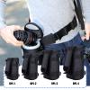 SPONGL Lens Pouch,Waterproof Camera Lens Bag with Thick Padding Shockproof for DSLR Lens Carring Case Holder Optional Size view 3