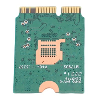 Wisoqu Wi Fi 6E Wireless Card, 4200Mbps Band NGFF M.2 Network Card with 5.2, Low Latency, Support 10 11, 2.4GHz 5GHz 6GHz