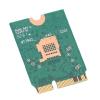 Wisoqu Wi Fi 6E Wireless Card, 4200Mbps Band NGFF M.2 Network Card with 5.2, Low Latency, Support 10 11, 2.4GHz 5GHz 6GHz view 2