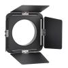 Wisoqu Four Leaf Reflective Baffle, Small Mount Video Light Baffle, Aluminum Alloy Light Baffle for Video Lights, Designed with for Quick Attachment view 1