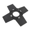 Wisoqu Four Leaf Reflective Baffle, Small Mount Video Light Baffle, Aluminum Alloy Light Baffle for Video Lights, Designed with for Quick Attachment view 3