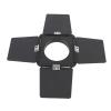 Wisoqu Four Leaf Reflective Baffle, Small Mount Video Light Baffle, Aluminum Alloy Light Baffle for Video Lights, Designed with for Quick Attachment view 4