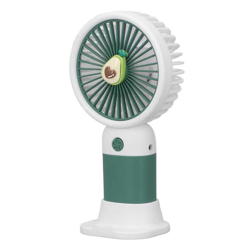 Aoaoy Handheld Fan, Portable USB Rechargeable Pocket Fan for Outdoor Activities, Commuting Traveling (Avocado Green)