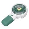 Aoaoy Handheld Fan, Portable USB Rechargeable Pocket Fan for Outdoor Activities, Commuting Traveling (Avocado Green) view 2