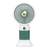 Aoaoy Handheld Fan, Portable USB Rechargeable Pocket Fan for Outdoor Activities, Commuting Traveling (Avocado Green) view 3
