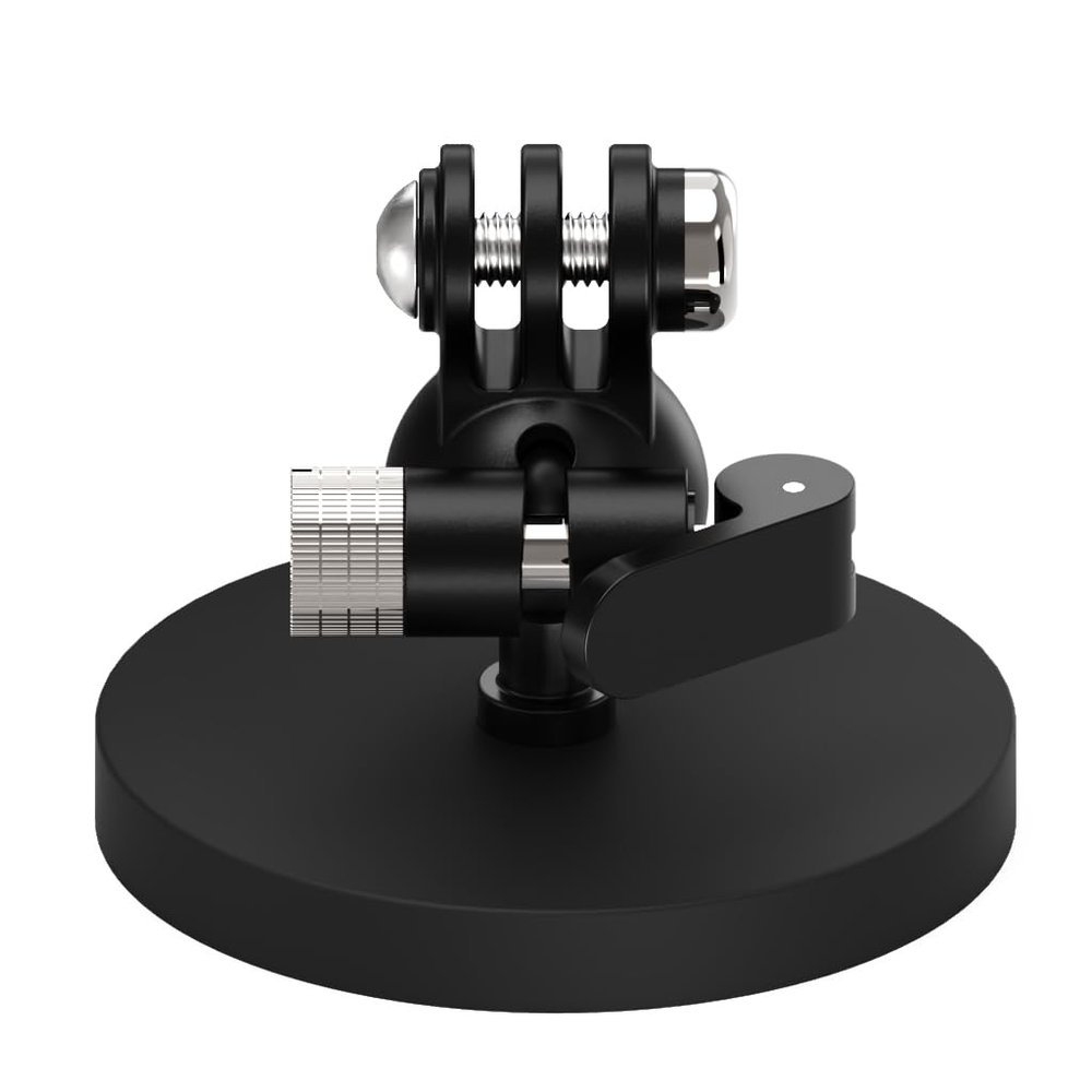 BGNing Magnetic Chuck Holder, 66mm Diameter, for Use with Two Cards/with 1/4 Screw Hole/17mm Ball Clamps Photographic Equipment Accessories (Type 3)