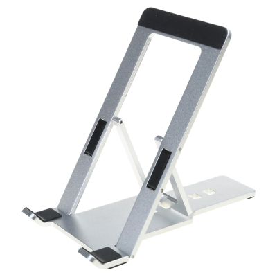 CATHATRR Phone Holder Foldable Tablet Cradle Mount Adjustable Lazy Bracket Smartphone Dock Car Phone Holder Mount Dock Foldable Lazy Bracket Aluminum