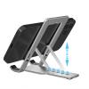 CATHATRR Phone Holder Foldable Tablet Cradle Mount Adjustable Lazy Bracket Smartphone Dock Car Phone Holder Mount Dock Foldable Lazy Bracket Aluminum view 4