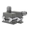 Rectangular H16B-HE-016-1 Heavy-Duty 16-pin Connector Wire 16 a500v Screw feet Aviation Side(Side Outlet.) view 3