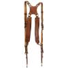 CATHATRR Double Camera Harness Leather Shoulder Strap For Easy Carrying Photographer For Even Weight Distribution Camera view 1