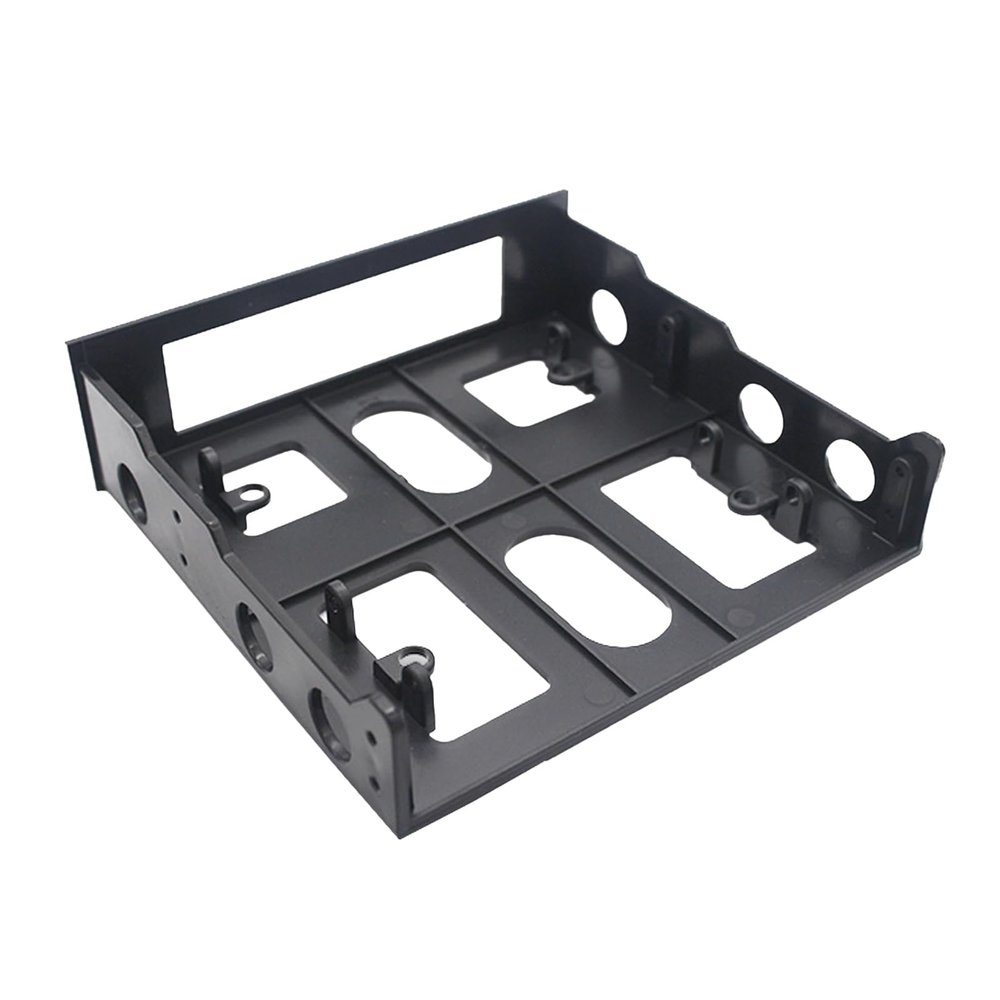 3.5" to 5.25" Floppy to Optical Drive Bay Mounting Bracket Front Panel for Desktop PC Hard Disk Drive Bracket Hard Drive Mounting Frame