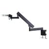 1pc Adjustable Direction Rotating Bracket Articulating Stand Clamp 76mm A3 Head Holder for Stereo Binocular Trinocular Microscopio(C 32MM Holder) view 1
