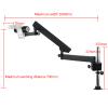 1pc Adjustable Direction Rotating Bracket Articulating Stand Clamp 76mm A3 Head Holder for Stereo Binocular Trinocular Microscopio(C 32MM Holder) view 2