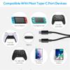100W USB C to USB C Cable, Charging Cable for Switch 2/Switch Lite/Switch OLED, Charger for Switch and Switch Lite, for Samsung Galaxy S9 S8 Note 8 and Other USB C Cable view 2