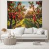 CHNYWORK 15ftx10ft Apple Trees Backdrop for Photography Ripe Red Apple Fruits Apple Orchard Harvest Background Fall Thanksgiving Harvest Apple Birthday Baby Shower Party Decor Photo Studio Props view 4