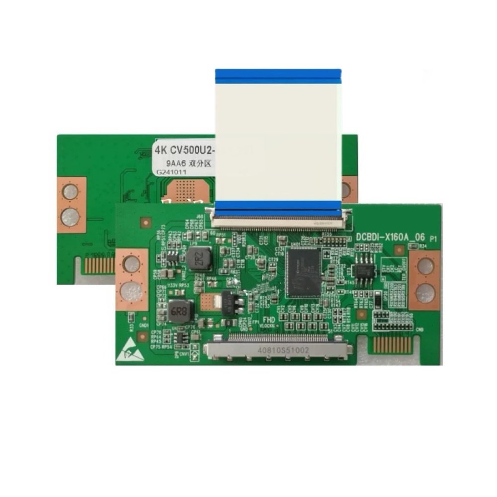 1pcs New Upgraded Logic Board CV500U2-L01-V01 CV500U2-L01 4K 2K Single Interface 60PIN(Only Board Cable 2K)