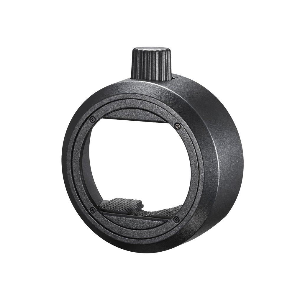 Godox S-R2 Round Head Adapter - Compatible with AD200 Series, V860III, V850III, TT685II, V480 (V480 Needs Gasket) & Canon/Nikon/Sony Flashes - Works with AK-R1 Kit for Creative Lighting