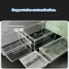 Clear Square Acrylic Boxes with Lid, Plastic Storage Boxes for Candy, Cookies, Coins, Tea, Cosmetics, Jewelry and Trinkets, Acrylic Cube Containers(35x18x5cm) view 4