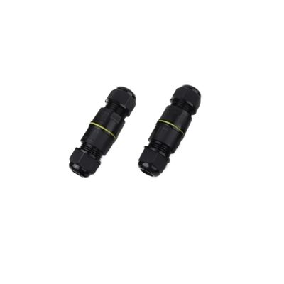 LGQWZMUG IP68 Mini Waterproof Connector Cable Gland 2/3/4/5 Pin Splitter Type I Outdoor(IP68-M25 2P 9-12mm)