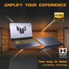 ASUS TUF F16 RTX 5050 Pro Gaming Laptop, Intel i7-14650HX, NVIDIA RTX 5050, RGB Backlit KB, MUX Switch with NVIDIA Advanced Optimus, 16GB DDR5, 1TB SSD, Bundle TUF Gaming VP4700 Backpack view 2