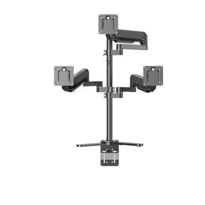 17/32/49-inch heightened Bracket DIY Dual-Screen, Three-Screen, Multi-Screen Rotating Lifting Pneumatic Monitor Base
