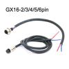 CSIAKAYE GX16 2/3/4/5/6Pin Waterproof Aviation Socket Connector with Wire Male and Female Cable Connector for Aviation(3Pin Female) view 3