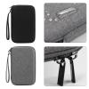 CATHATRR Shockproof Carrying Case Hard Protective Power Banks Bag Small Electronics Organizers Cable Accessories Large Capacity Storage Bag view 3