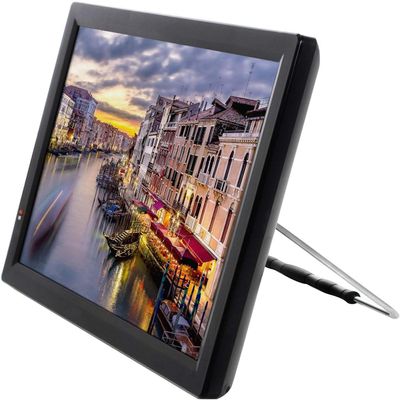 Portable Rechargeable 14 Inch LED TV with HDMI USB SD VGA AV Inputs, Digital Tuner, Remote Control & Car Charger  Compact Travel Television with Antenna for RV, Camping, and Road Trips (Black)