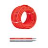 Cable Flexible PV Panels Connection Cable Solar Power Cable Wire 2.5mm Square Photovoltaic Cable Red Black Extension Connector (Color : RED, Size : 15meter)(Black,1meter) view 3