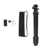 1335mm Height Adjustable Camera Tripod, Lightweight Aluminum Alloy, Detachable Monopod, 360 Ball Head, 8KG Load Bearing, Travel Ready view 1