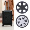 anfohz Luggage Replacement Wheels 4Pairs 60x12mm Luggage Replacement Wheel Universal Double Rubber Suitcase Repair Kit For Most Of Wheels Rolling Luggages(Silver) view 2